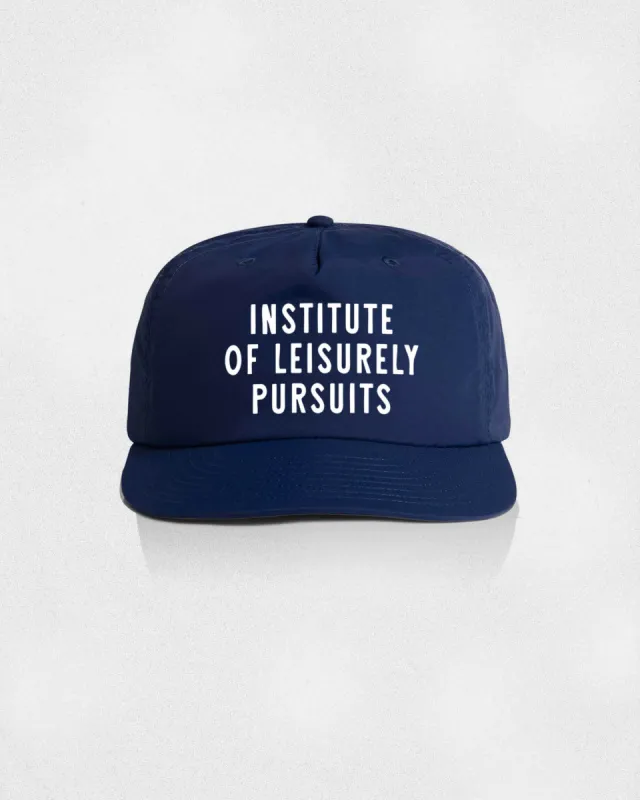 Institute Nylon Camp Hat Cobalt sold by Camp Brand Goods