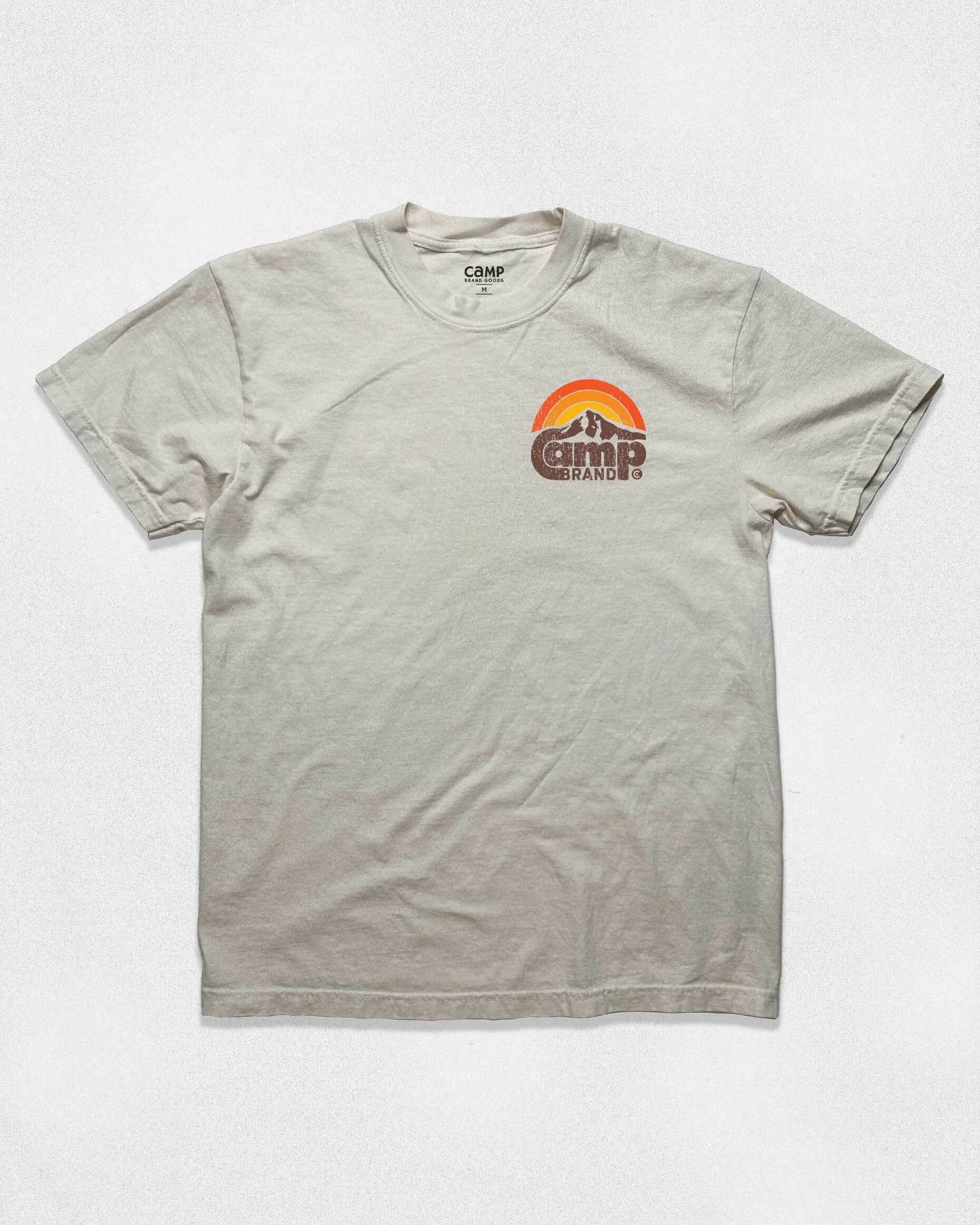 Sundown Vintage Tee Off White sold by Camp Brand Goods