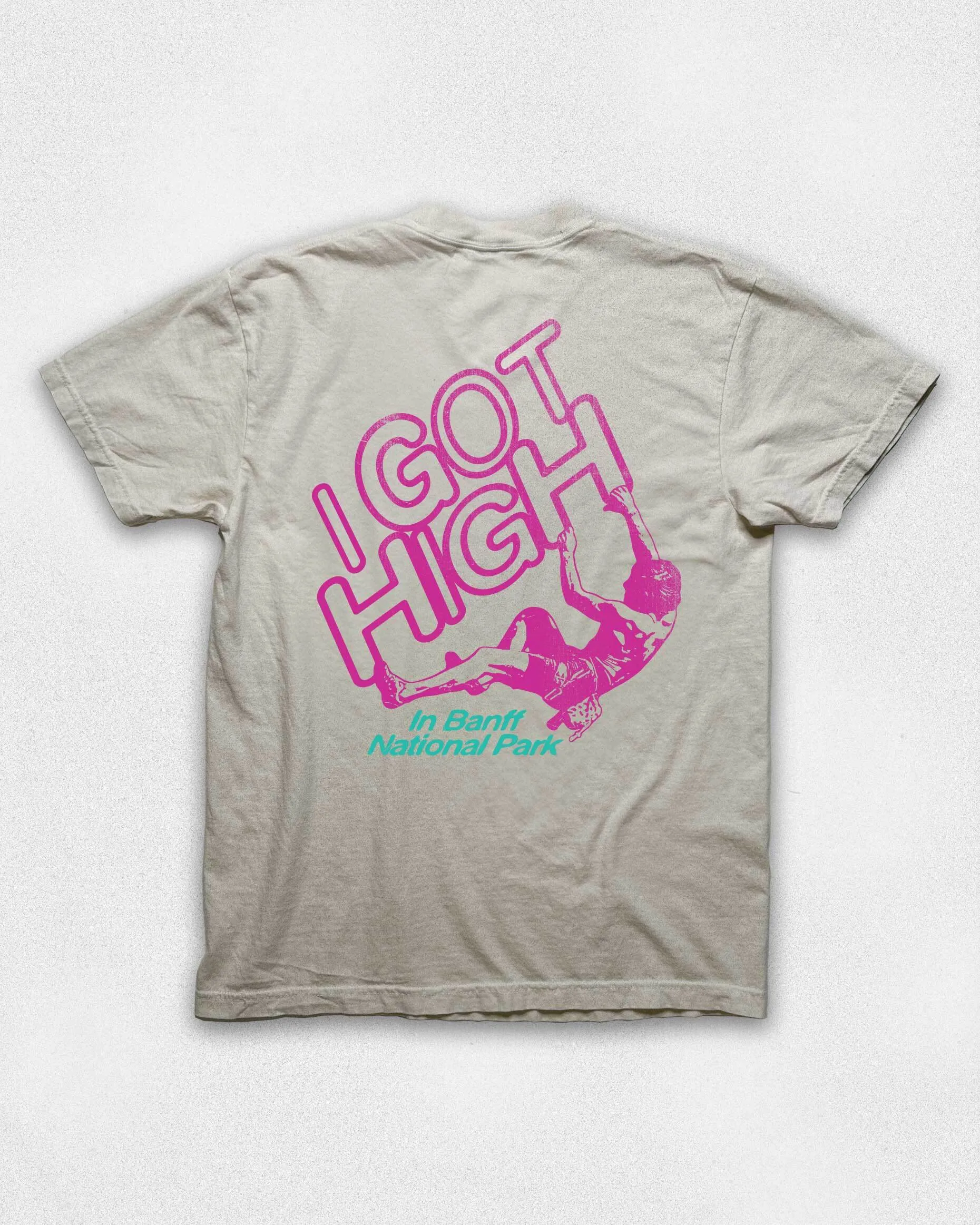 I Got High Vintage Tee Off White sold by Camp Brand Goods