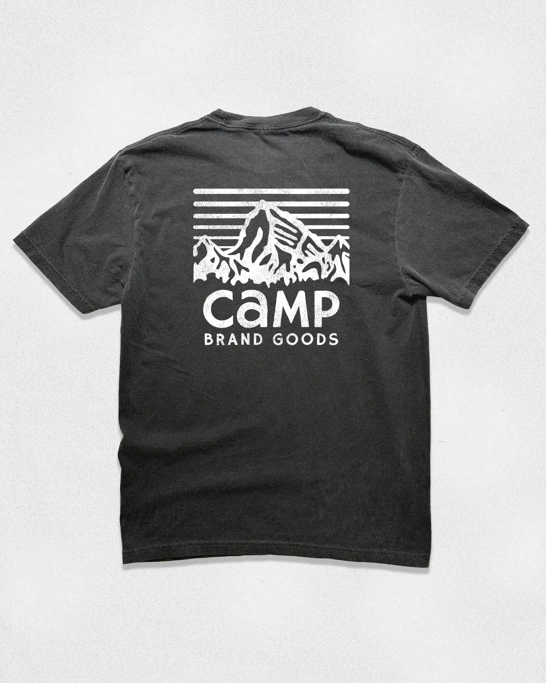 Heritage Logo Vintage Tee - Faded Black sold by Camp Brand Goods product image thumbnail 2