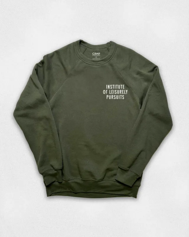 Institute Original Crew - Cypress sold by Camp Brand Goods