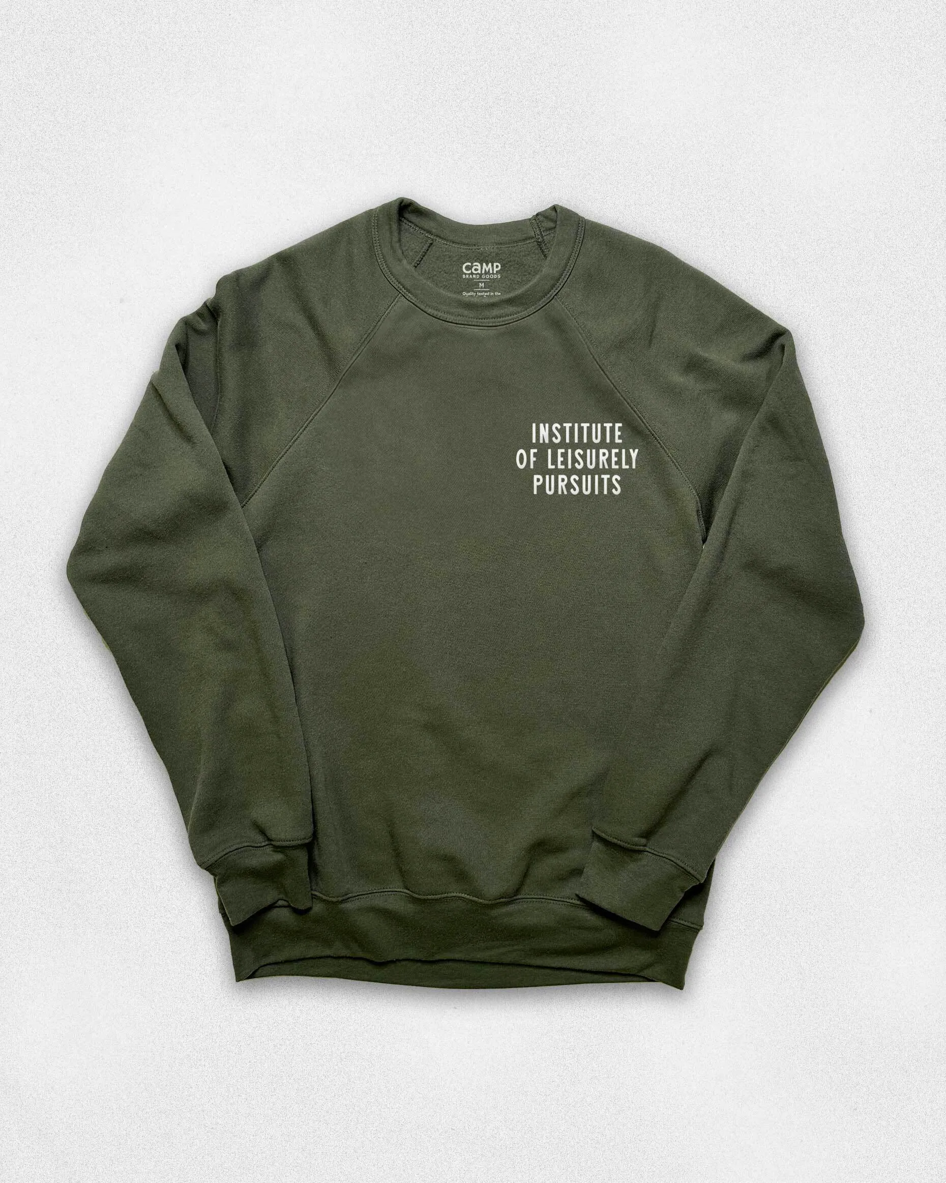 Institute Original Crew - Cypress sold by Camp Brand Goods