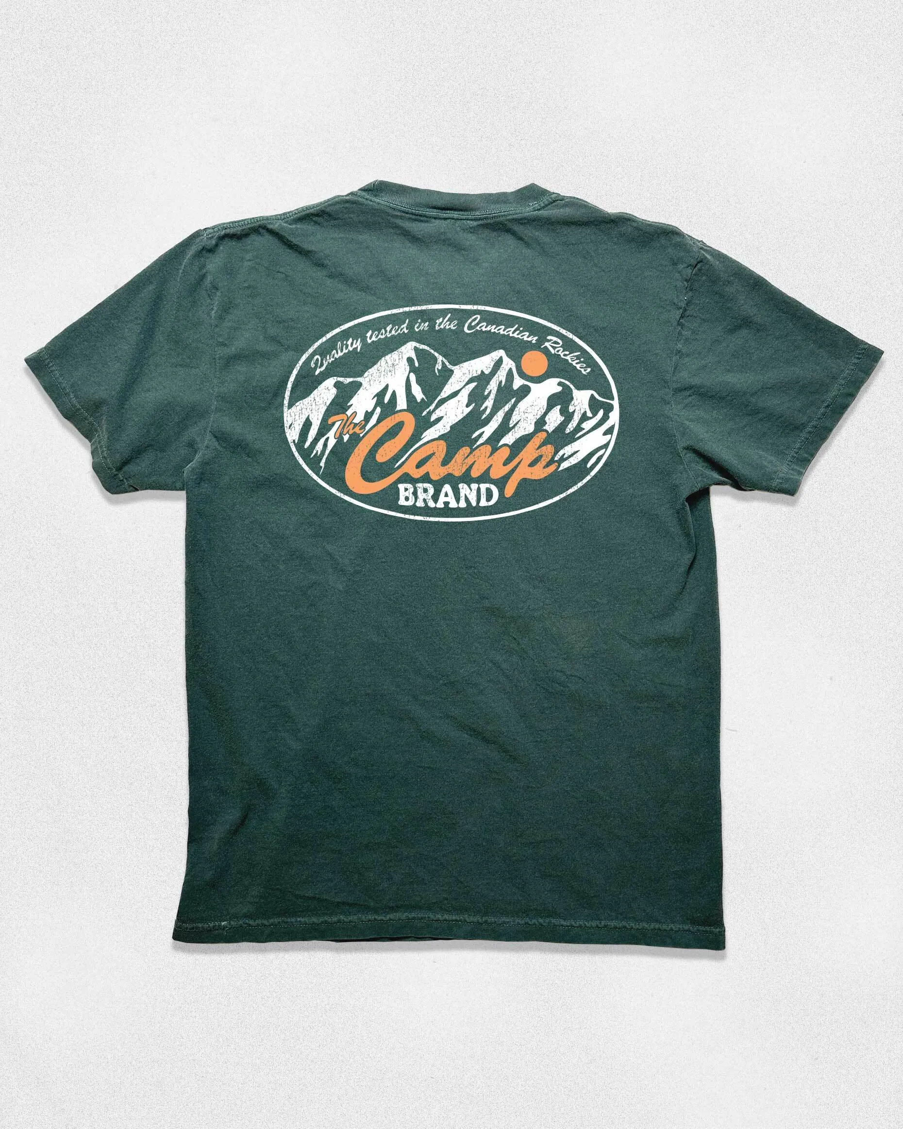 Alpine Glow Vintage Tee Faded Green sold by Camp Brand Goods product image thumbnail 2