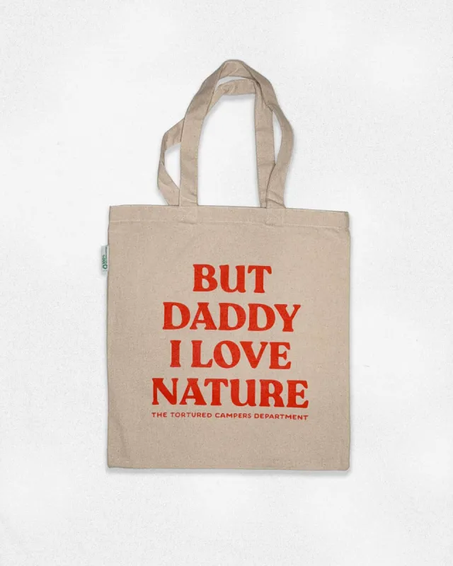Tortured Camper Recycled Cotton Tote - Natural sold by Camp Brand Goods