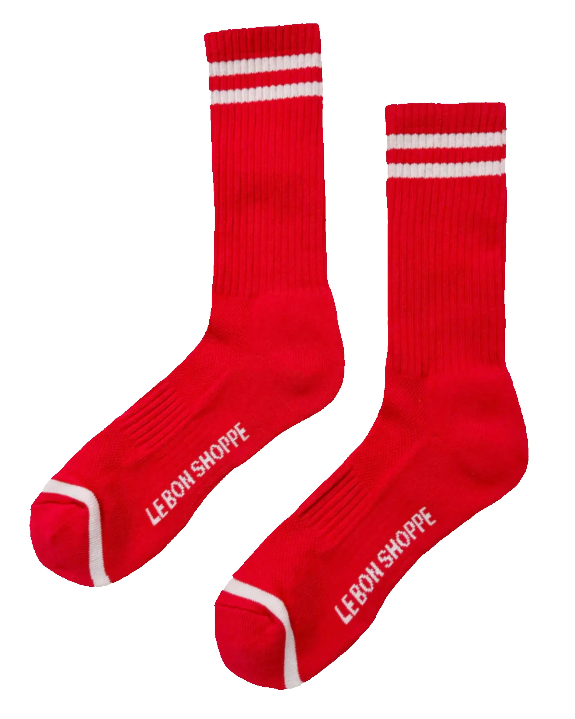 Extended Boyfriend Socks Red sold by Camp Brand Goods