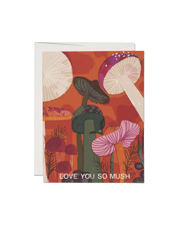 Love You So Mush Card sold by Camp Brand Goods
