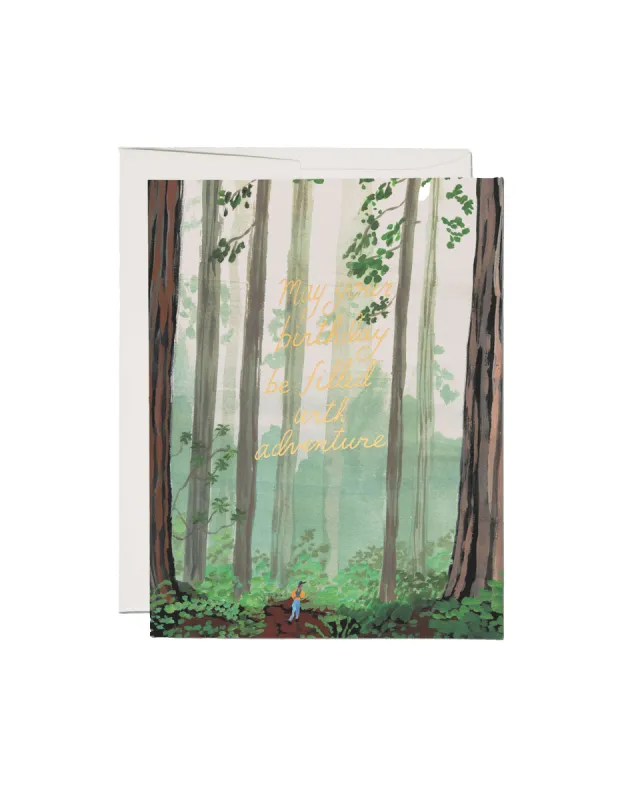 Birthday Adventure Card sold by Camp Brand Goods