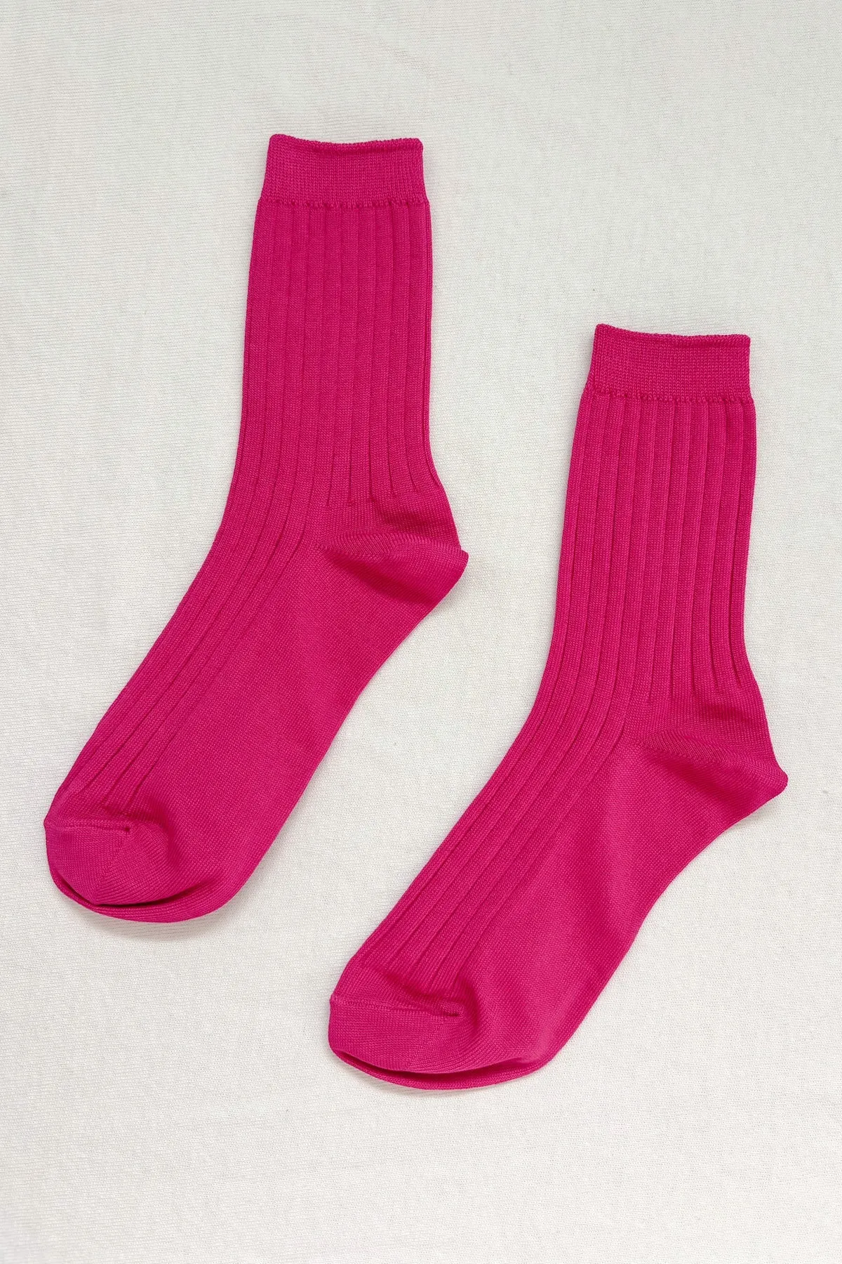 Her Socks Fuschia sold by Camp Brand Goods
