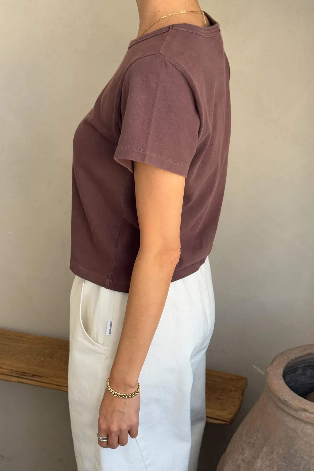 Little Boy Tee Espresso sold by Camp Brand Goods product image thumbnail 4