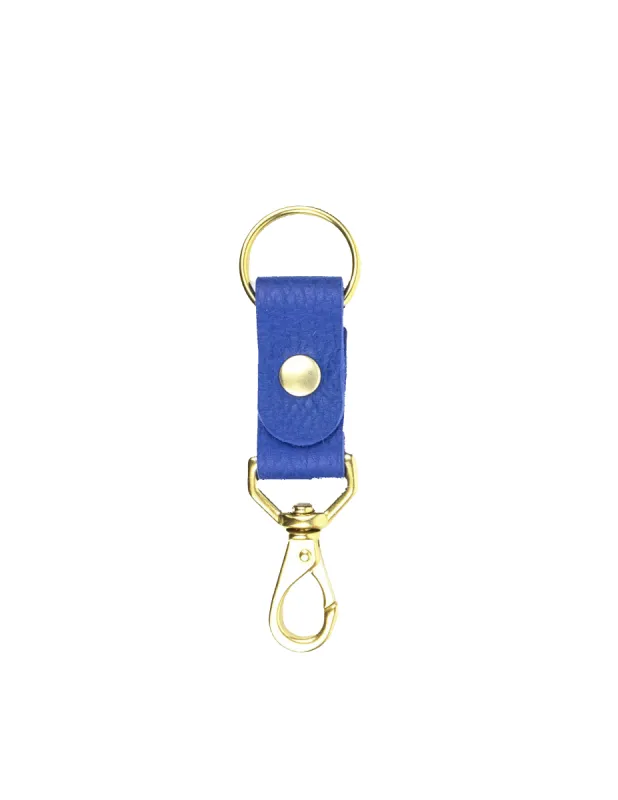 Keychain - Lapis Leather sold by Camp Brand Goods