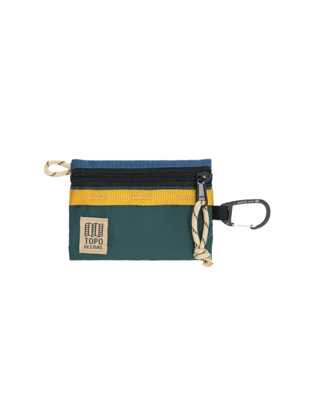 Mountain Accessory Bag - Pond Blue/Forest sold by Camp Brand Goods