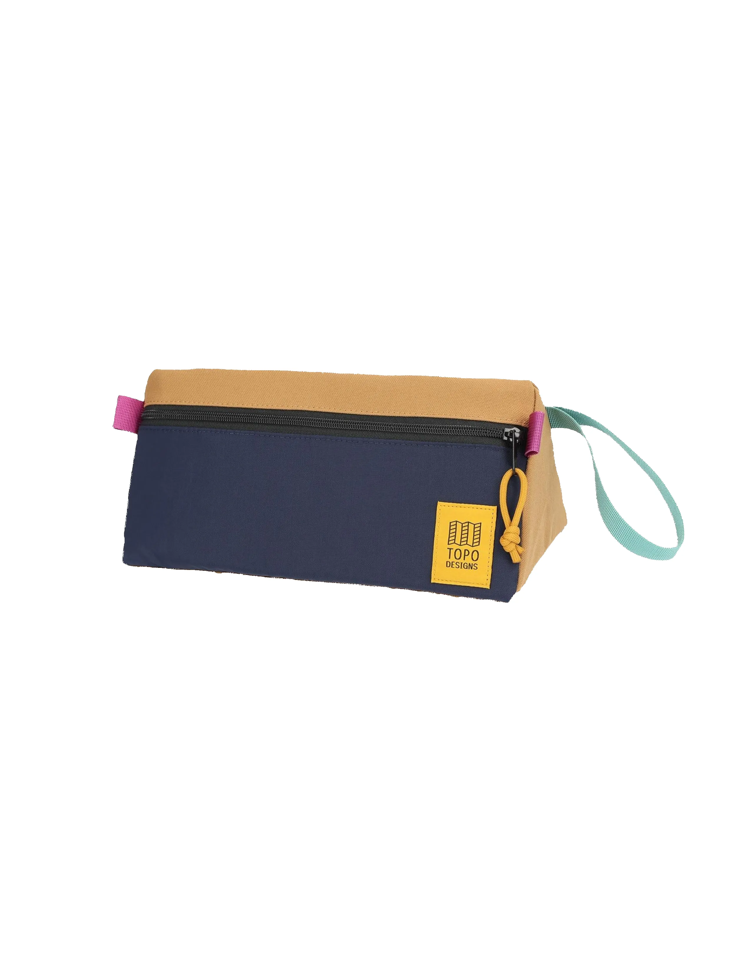 Dopp Kit - Dark Khaki/Navy sold by Camp Brand Goods