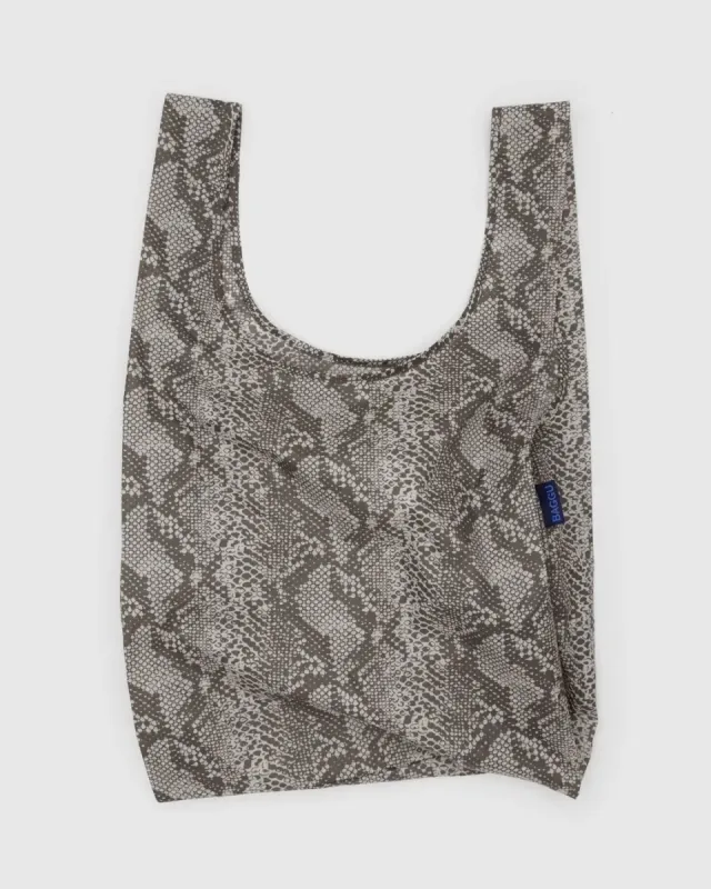 Standard Baggu Snakeskin sold by Camp Brand Goods