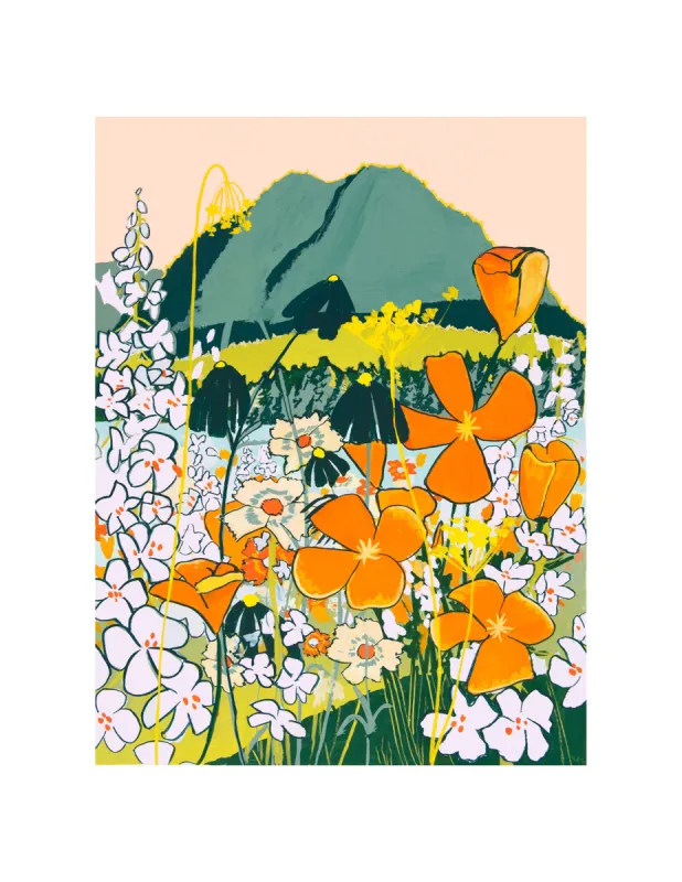 Mt Ozzard Print sold by Camp Brand Goods