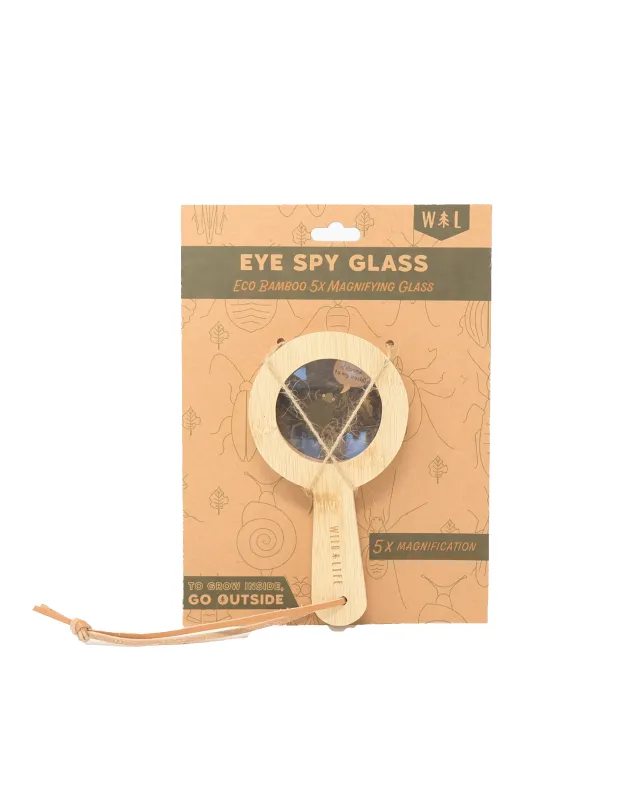 Eye Spy Eco-Bamboo Magnifying Glass sold by Camp Brand Goods