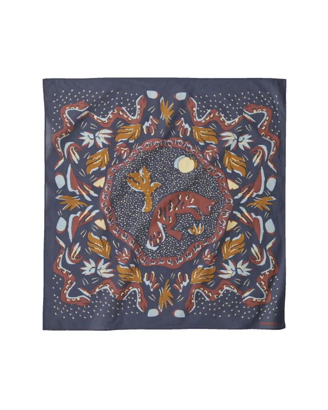 Bandana Across Oceans: Smolder Blue sold by Camp Brand Goods