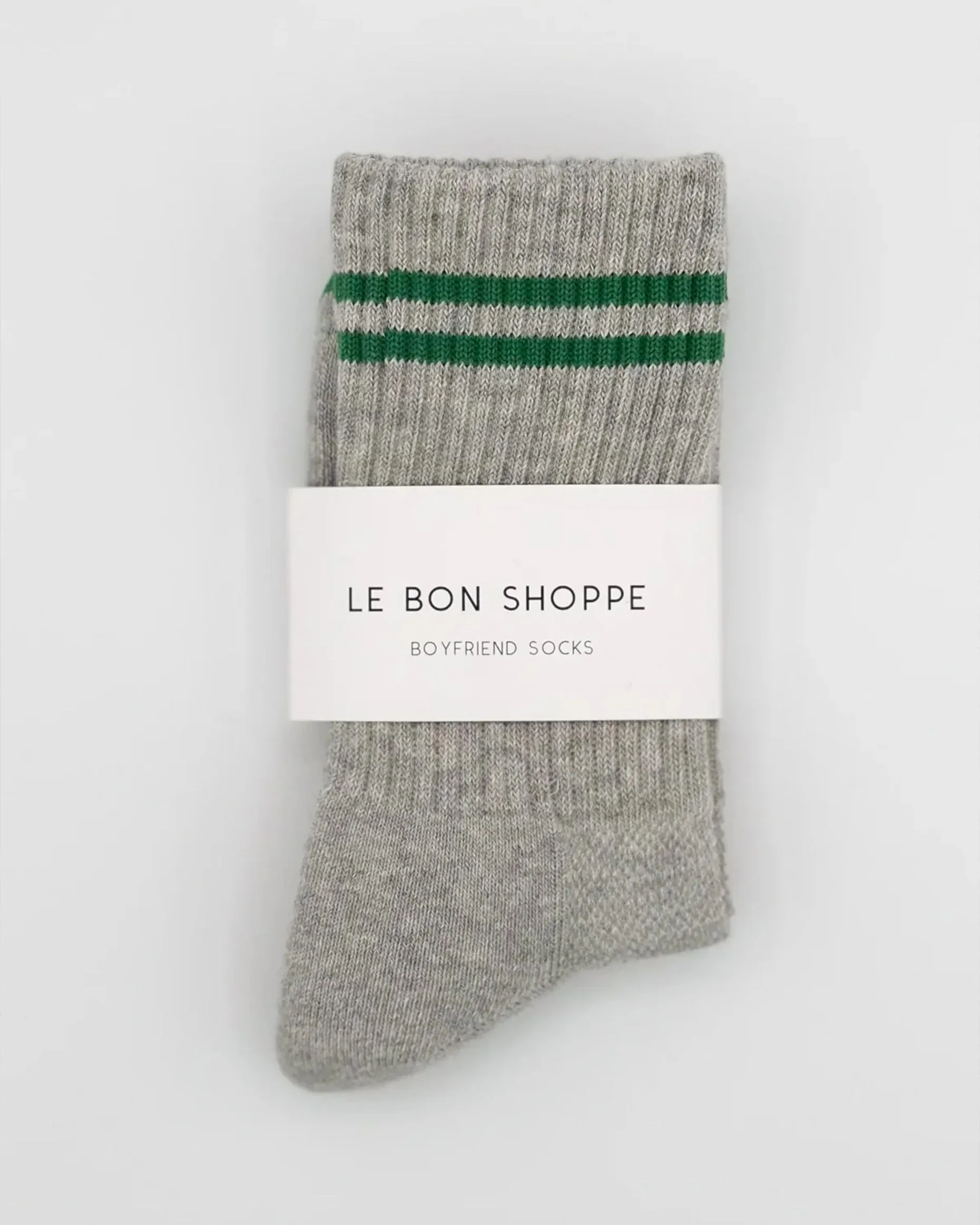 Boyfriend Socks Light Grey sold by Camp Brand Goods