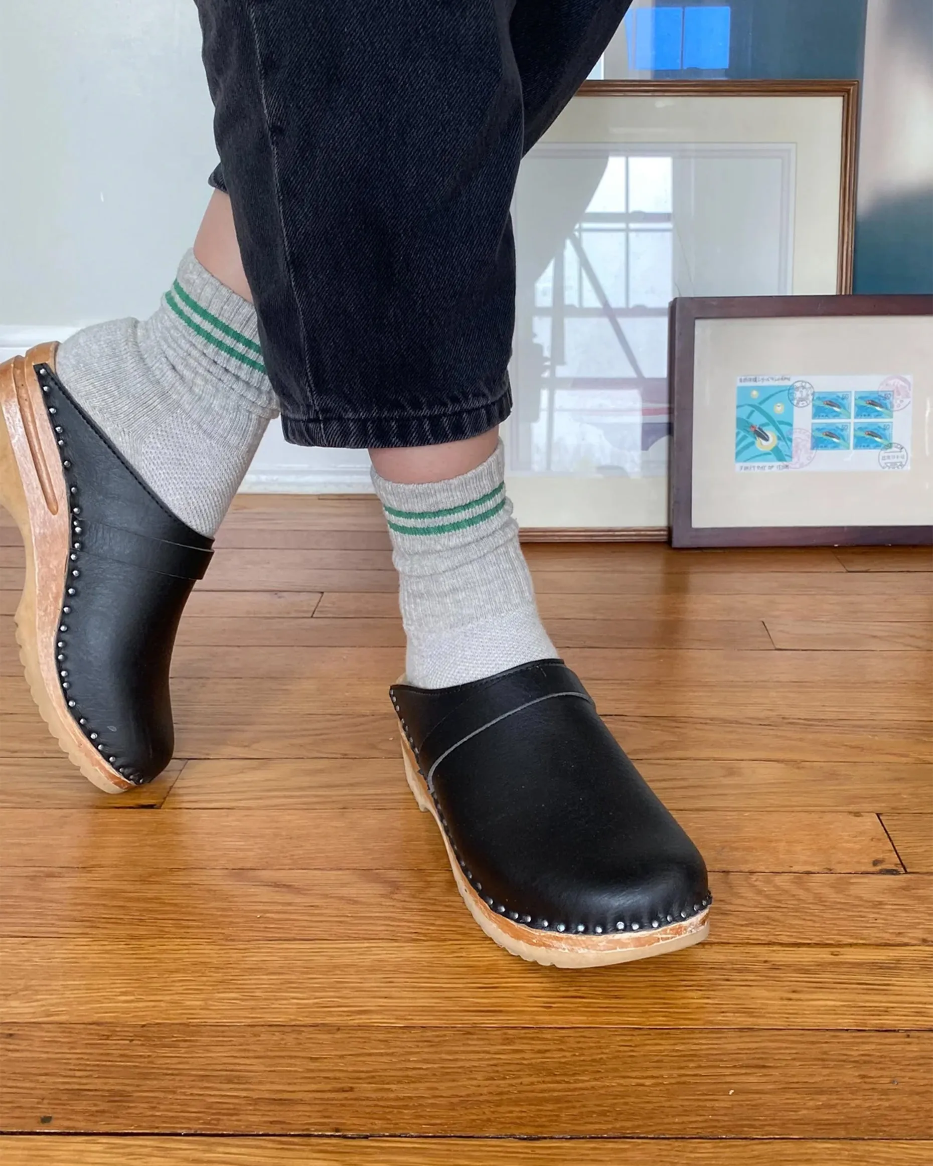 Boyfriend Socks Light Grey sold by Camp Brand Goods product image thumbnail 2