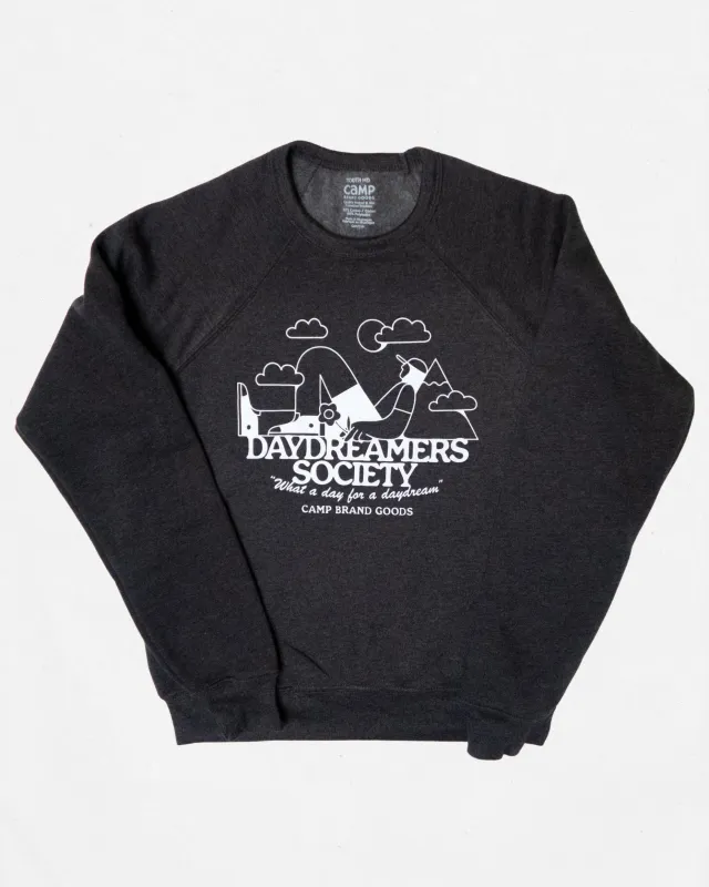 Daydreamers Youth Sweatshirt - Heather Charcoal sold by Camp Brand Goods