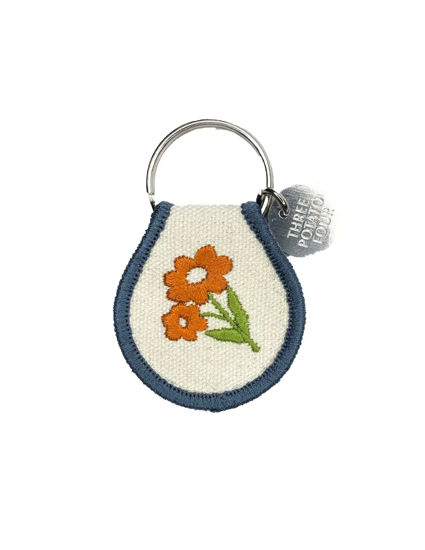 Patch Keychain - Orange Blossom sold by Camp Brand Goods