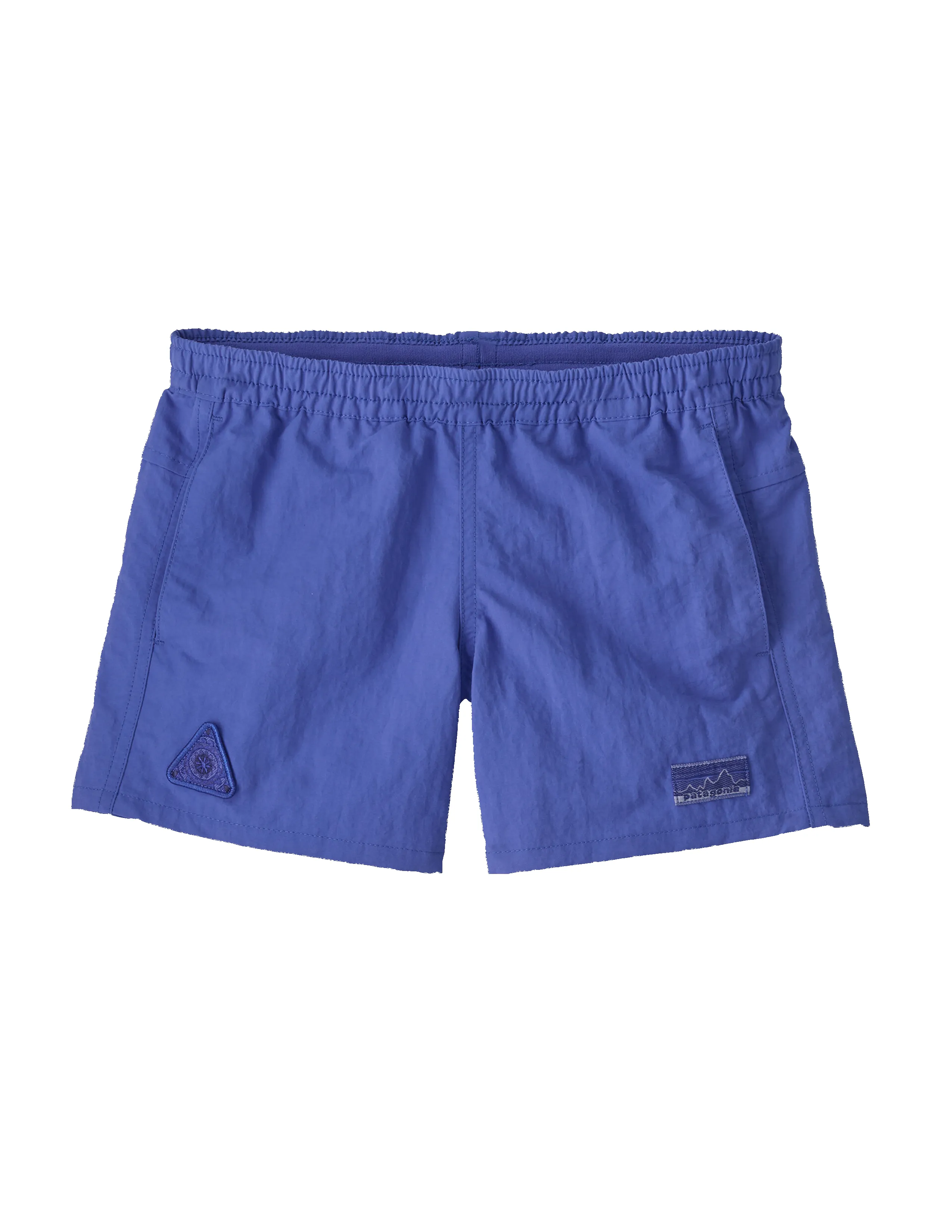 Kid's Baggies Shorts 4 in Unlined OG Legacy Label Eddy Blue sold by Camp Brand Goods