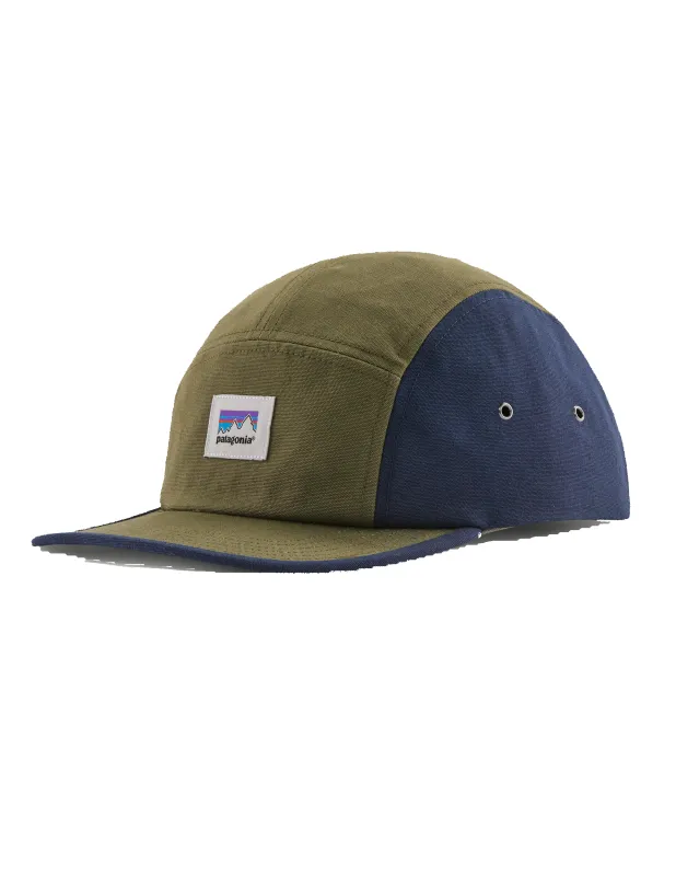 Graphic Maclure Hat Shop Sticker: Tent Green sold by Camp Brand Goods