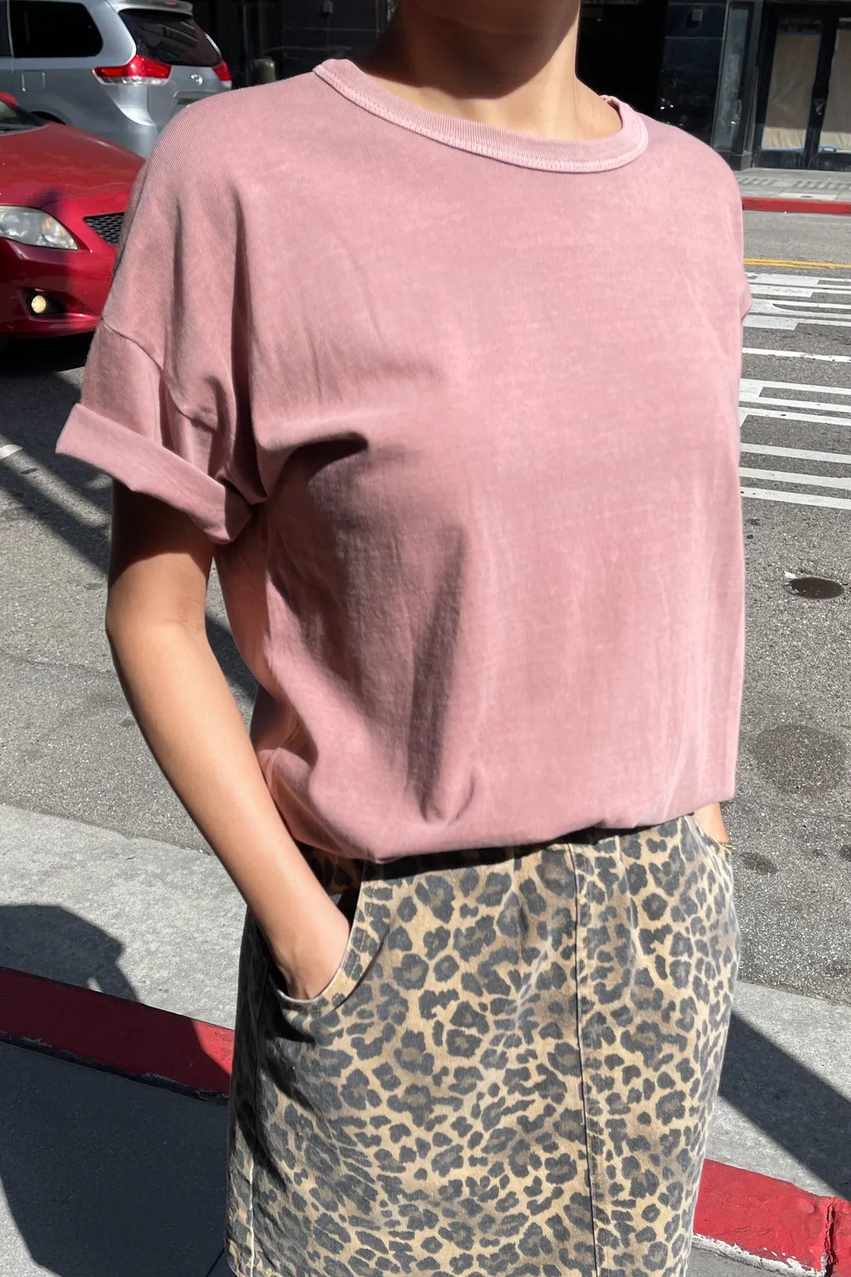 Her Tee Dried Rose sold by Camp Brand Goods product image thumbnail 2