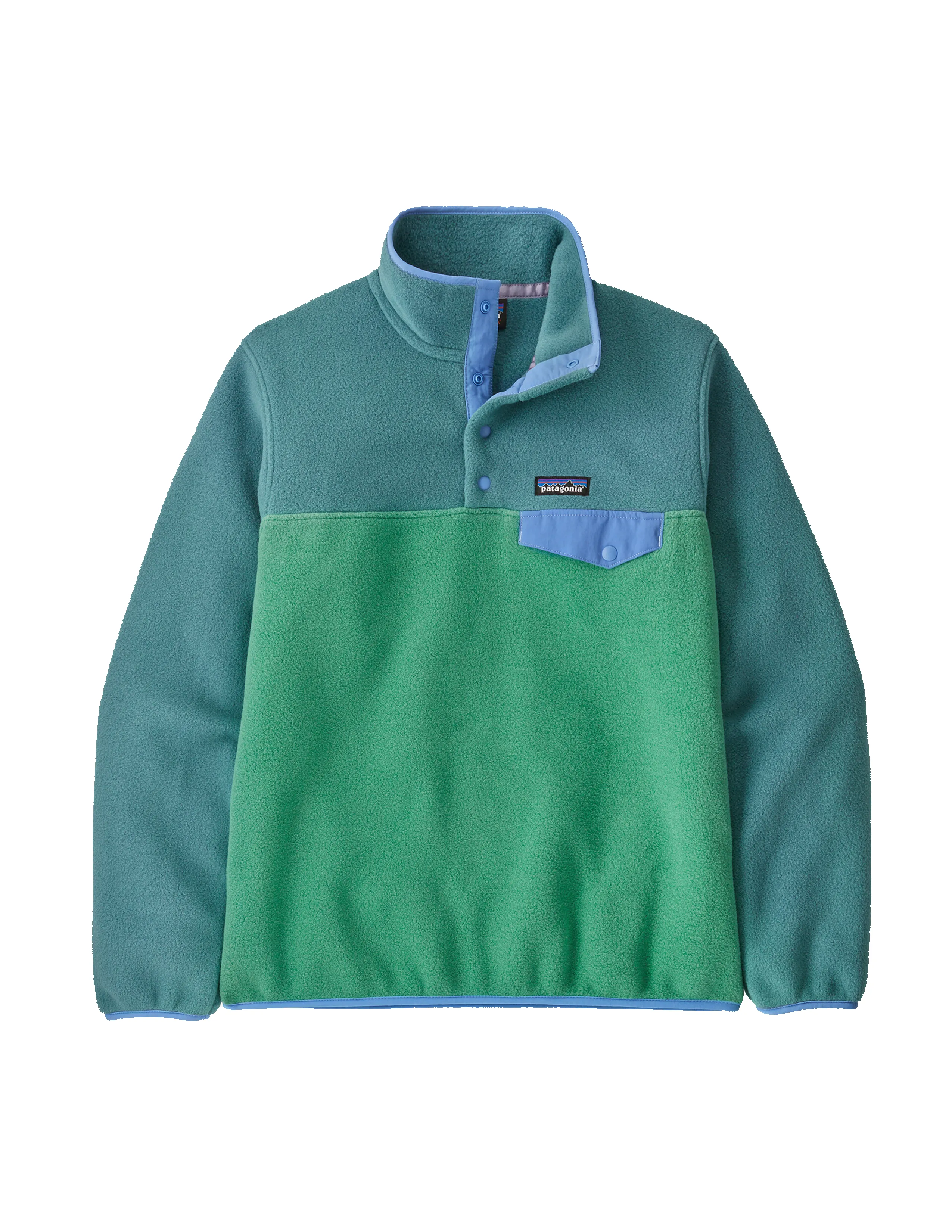 Women's LW Synchilla Snap-T Pullover Heartleaf Green sold by Camp Brand Goods