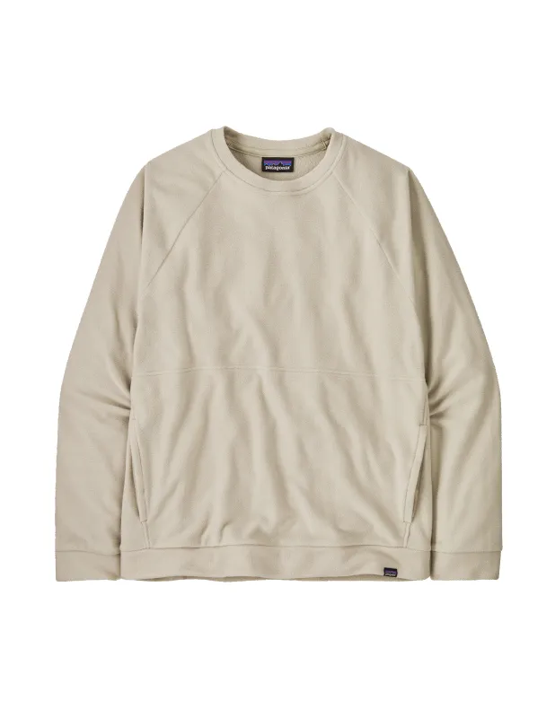 Men's Micro D Crewneck Pelican sold by Camp Brand Goods