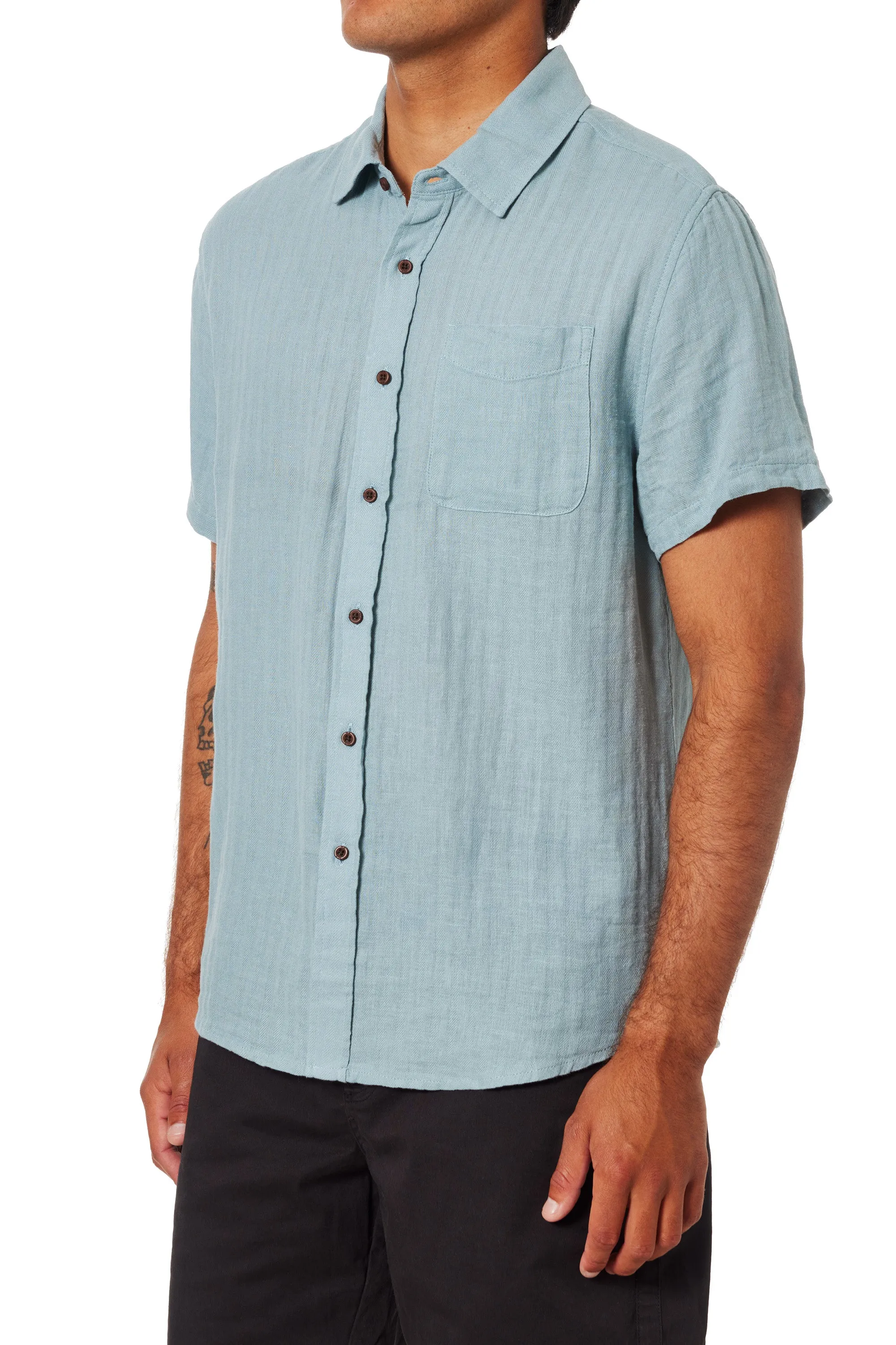 Alan Solid Shirt Lago sold by Camp Brand Goods product image thumbnail 3
