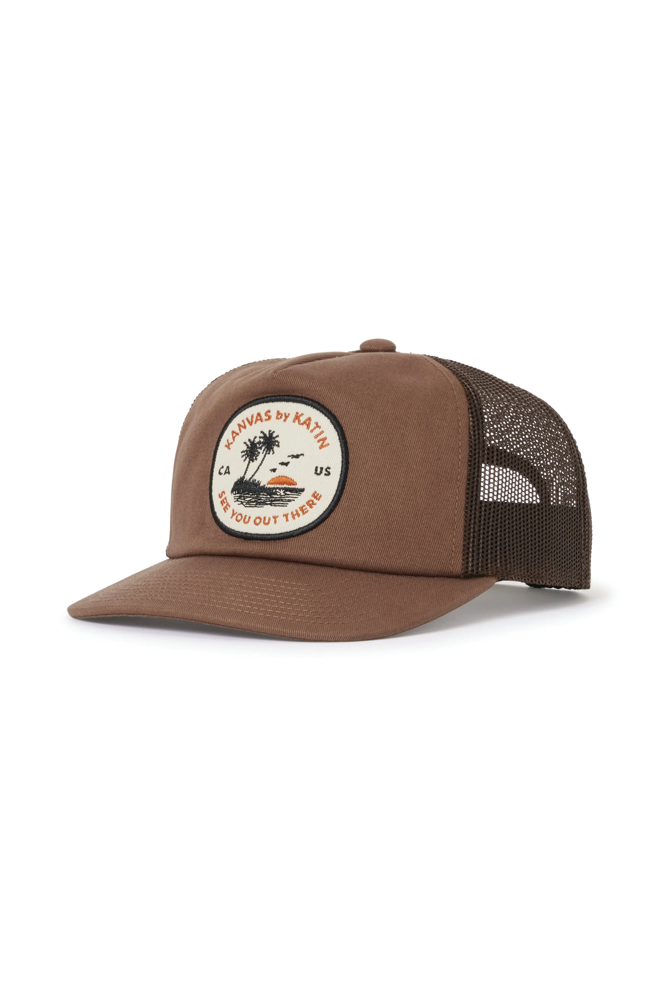 Keys Trucker Hat Rain Drum sold by Camp Brand Goods