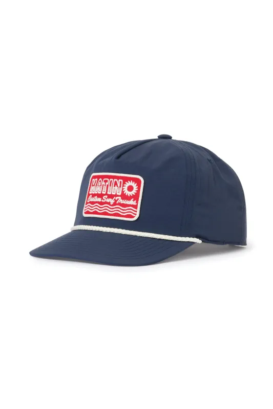 Aquatics Hat Washed Blue sold by Camp Brand Goods