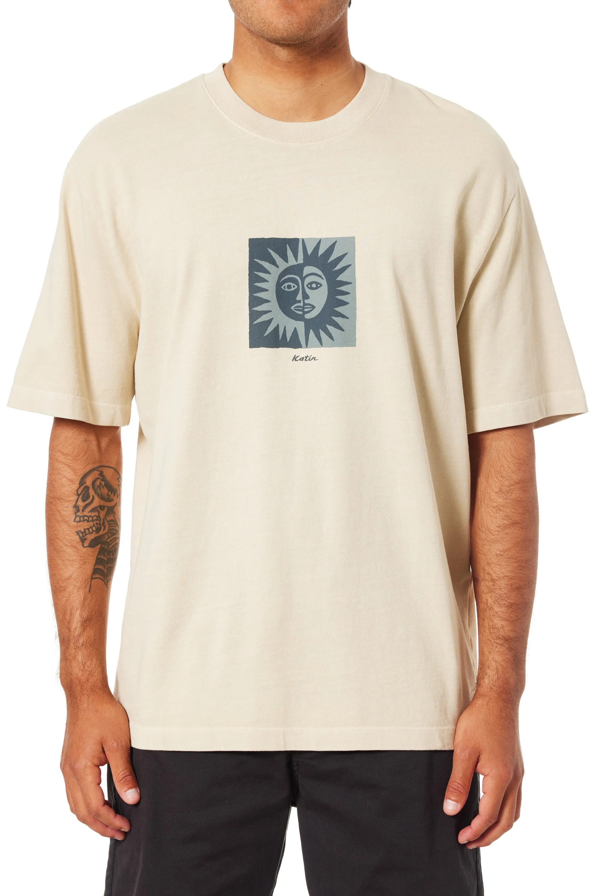 Relic Relaxed Tee Pelican Pigment Dye sold by Camp Brand Goods product image thumbnail 2