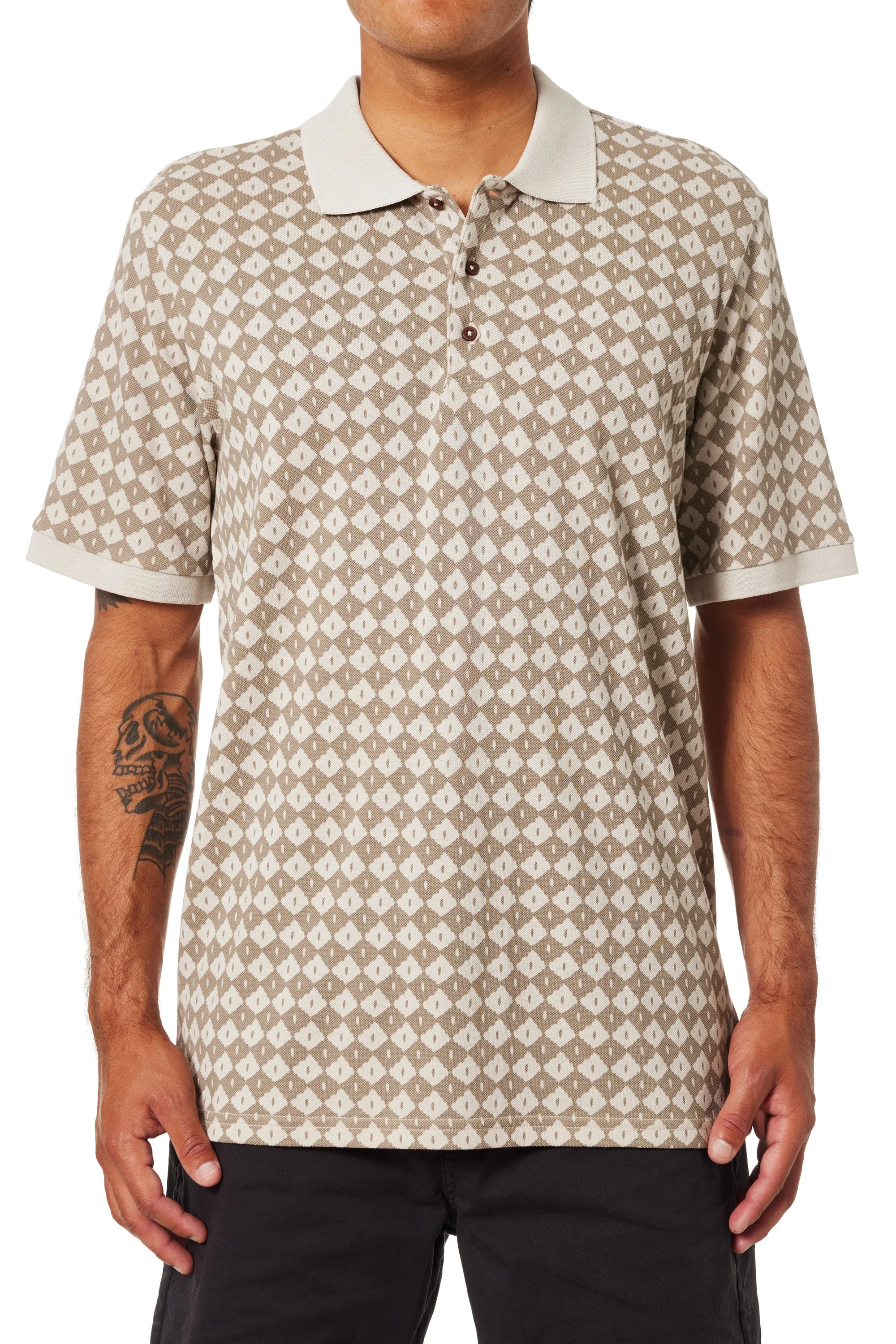 Check Polo Vintage Khaki sold by Camp Brand Goods product image thumbnail 2