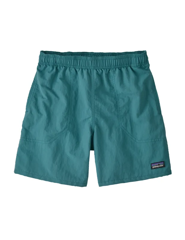 Kid's Baggies Shorts 5 in. - Lined Wetland Blue sold by Camp Brand Goods