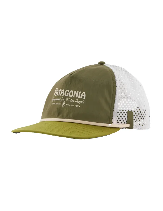 Merganzer Hat Water People Banner: Tent Green made by Patagonia