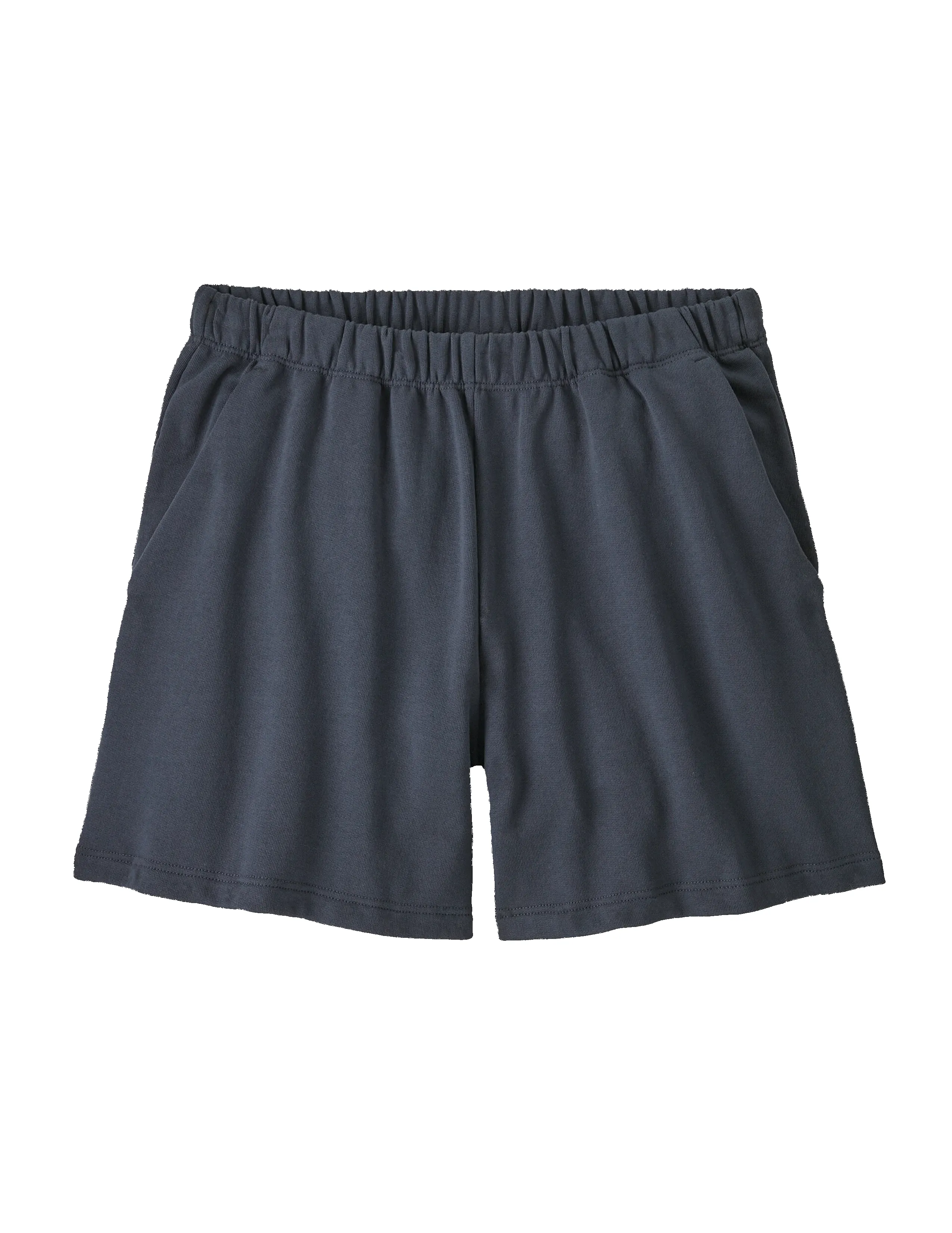 Women's Regenerative Organic Certified Cotton Essential Shorts Smolder Blue sold by Camp Brand Goods