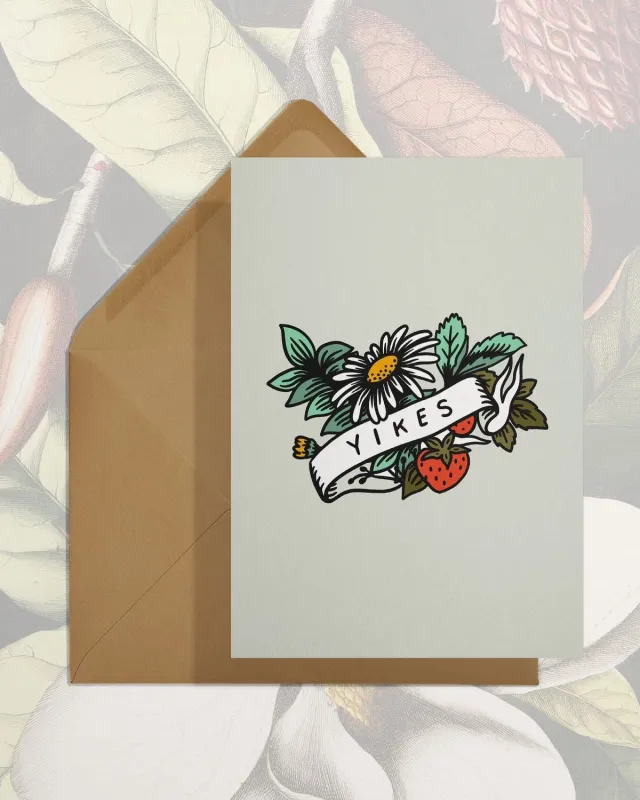 Yikes Card sold by Camp Brand Goods
