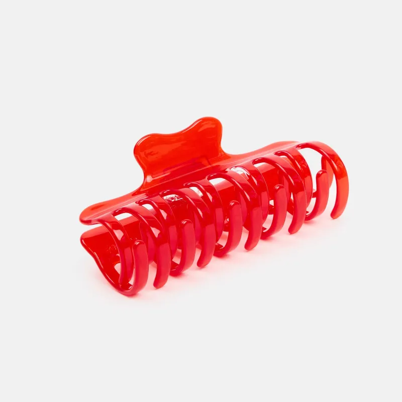 Jojo Claw in Large Candy Red sold by Camp Brand Goods