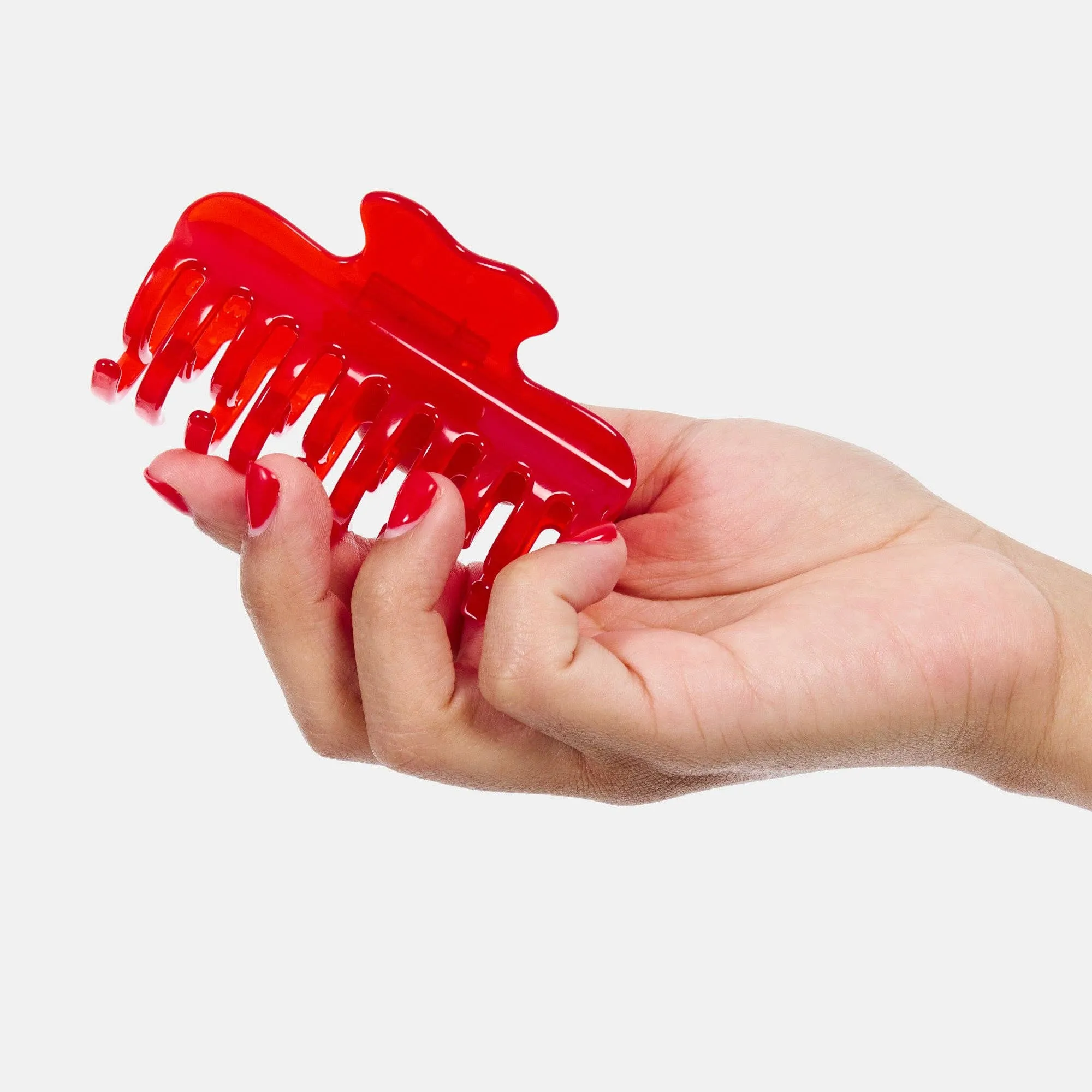 Jojo Claw in Small Candy Red sold by Camp Brand Goods product image thumbnail 5