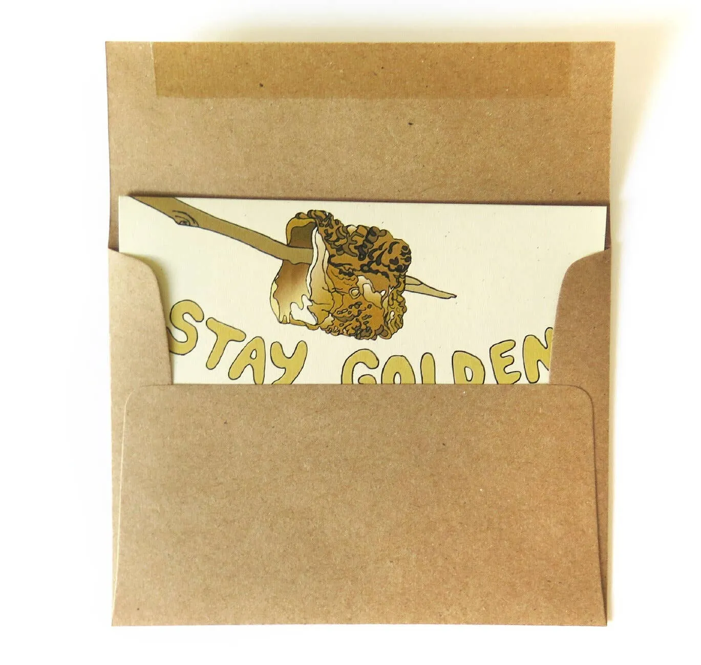 Stay Golden Card sold by Camp Brand Goods product image thumbnail 2
