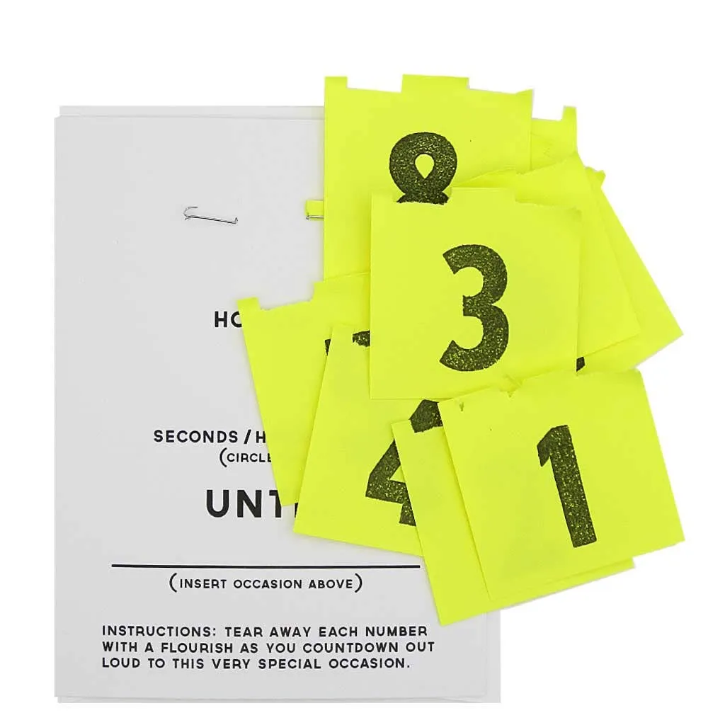 DIY Countdown sold by Camp Brand Goods product image thumbnail 2