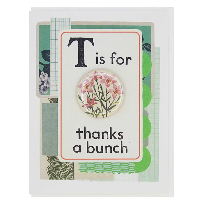 Thanks a Bunch Card sold by Camp Brand Goods