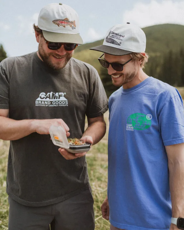 Support Local Vintage Tee - Faded Blue sold by Camp Brand Goods