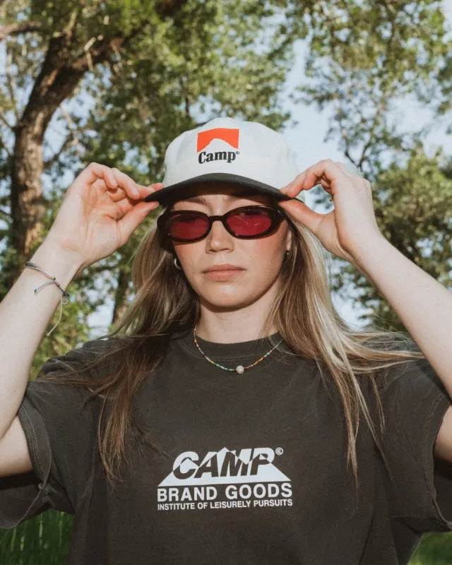 Smoke Season 5 Panel Camp Hat - Black made by Camp Brand Goods