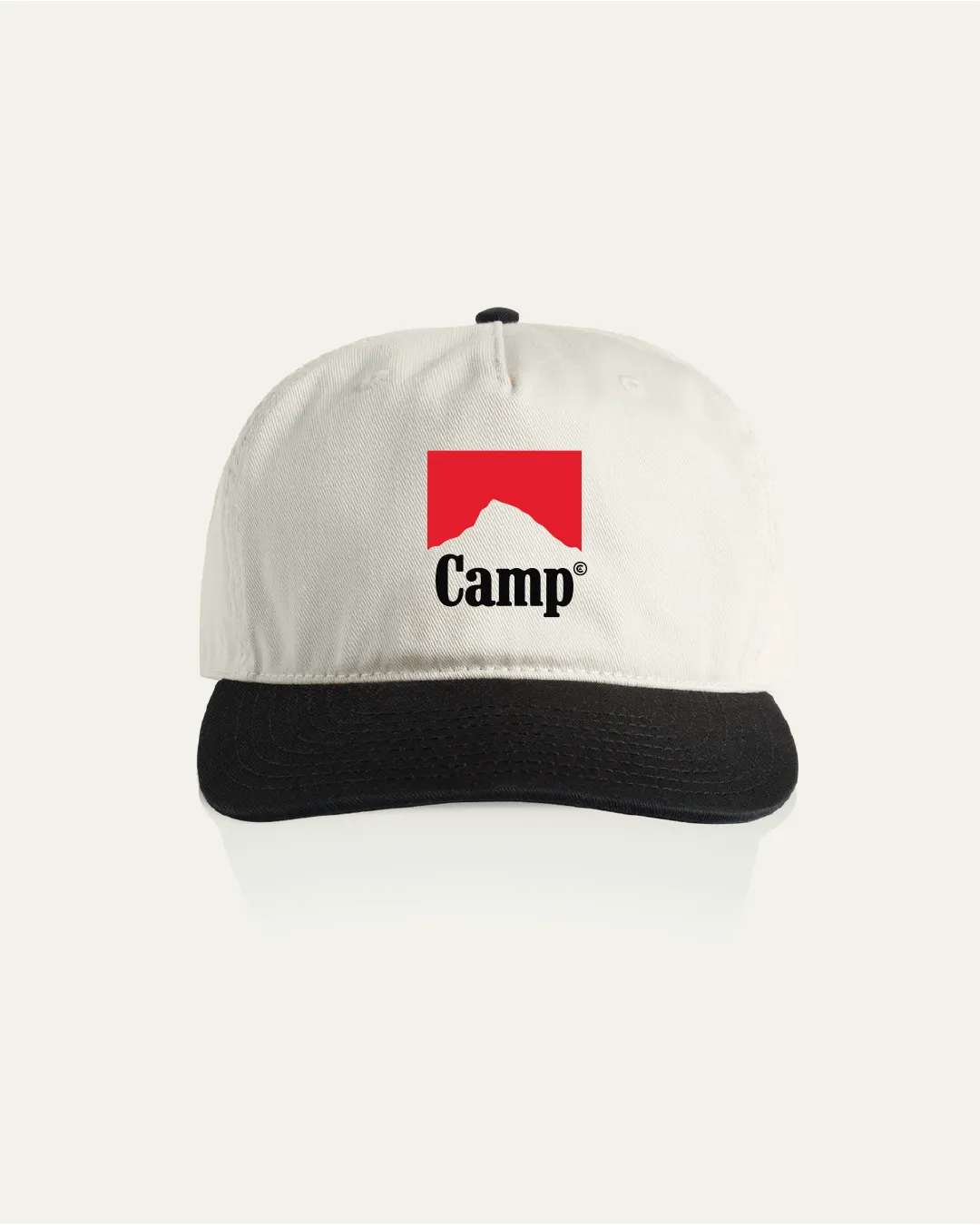 Smoke Season 5 Panel Camp Hat - Natural/Black sold by Camp Brand Goods product image thumbnail 2