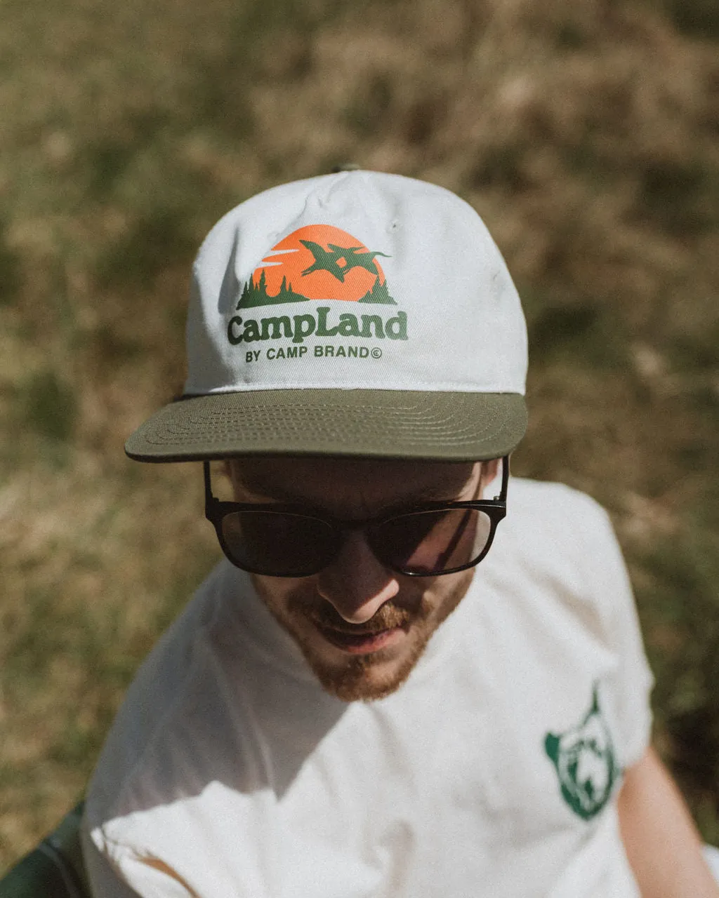 Loon Lake 5 Panel Camp Hat - Moss sold by Camp Brand Goods