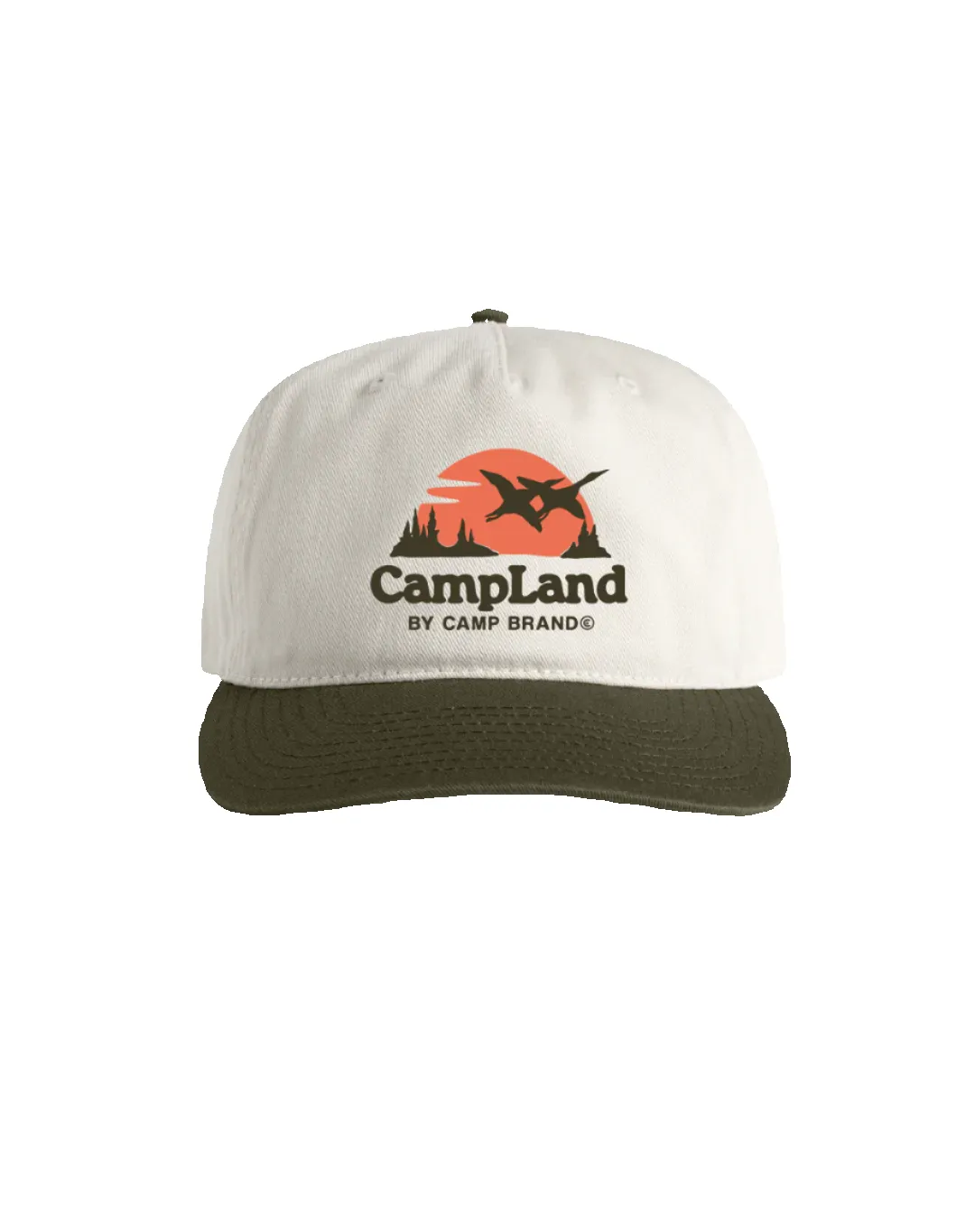 Loon Lake 5 Panel Camp Hat - Moss sold by Camp Brand Goods product image thumbnail 2