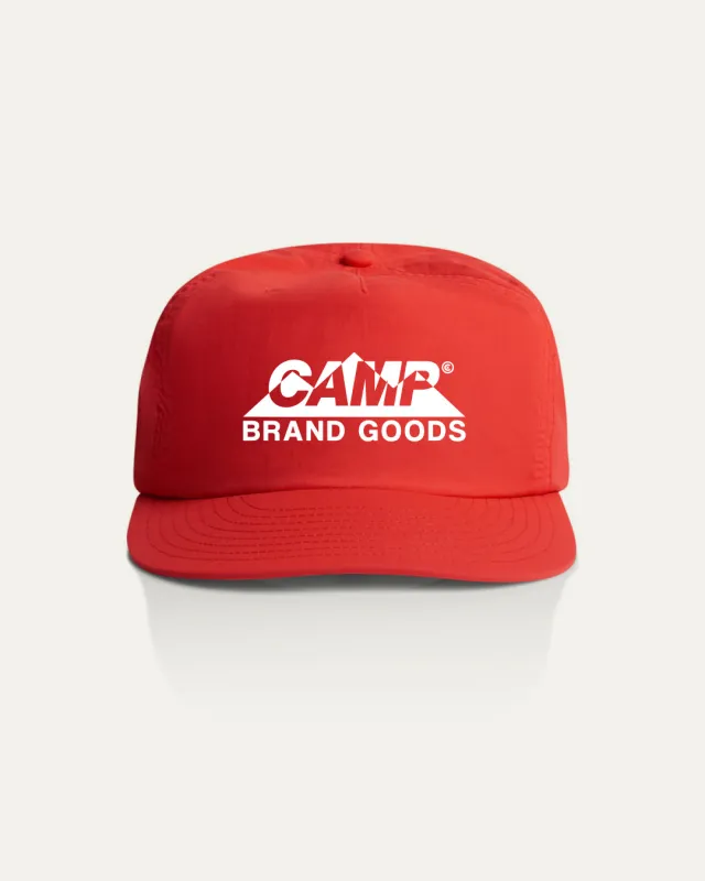 Nylon Shop Hat - Fire sold by Camp Brand Goods