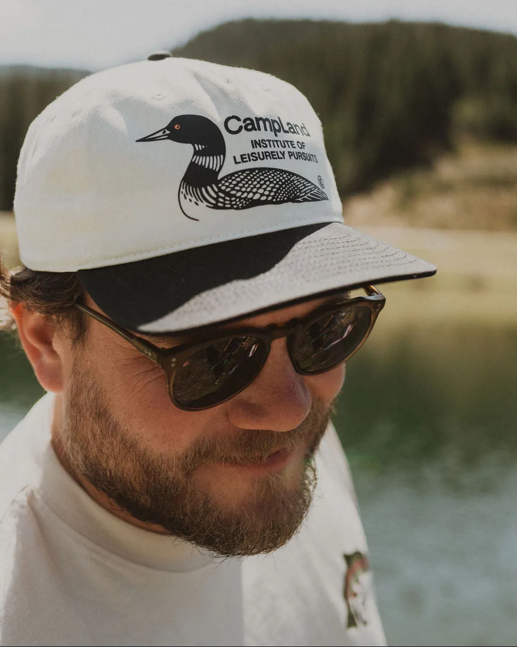 CampLand Loon 5 Panel Camp Hat - Black sold by Camp Brand Goods product image thumbnail 2